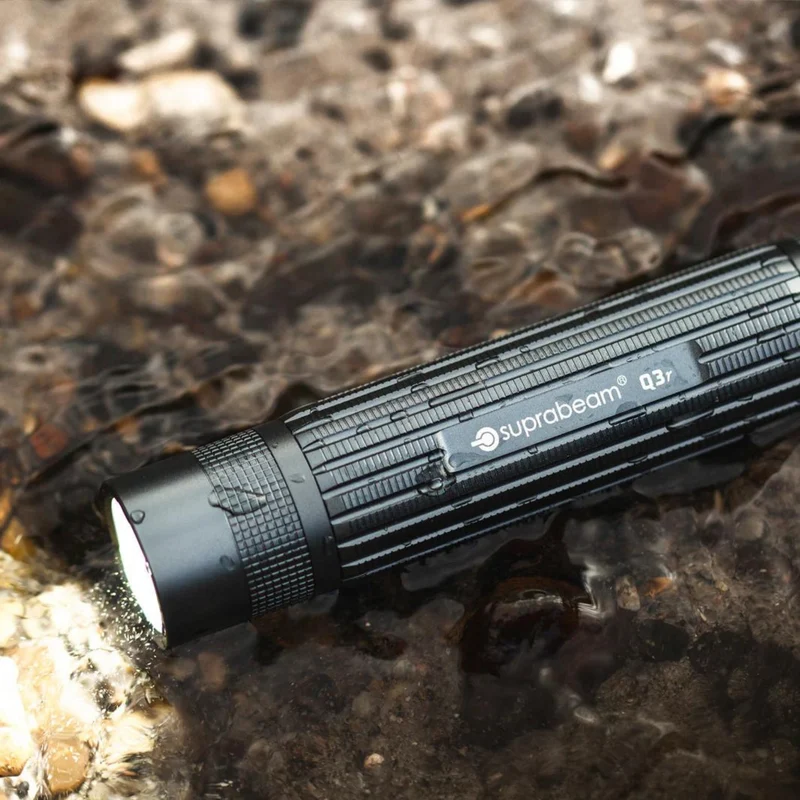 Q3r Akku-Taschenlampe - 1100 Lm