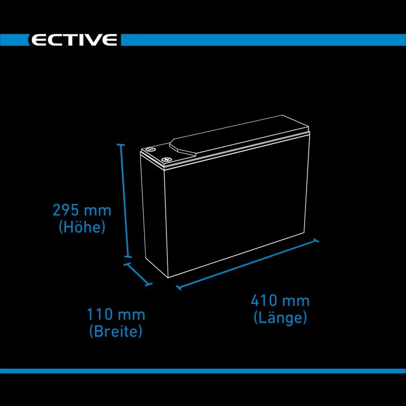 DC 120 AGM Slim 12V 120Ah