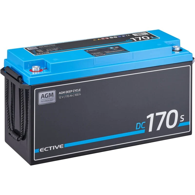 DC 170S AGM Deep Cycle mit LCD-Anzeige 170Ah
