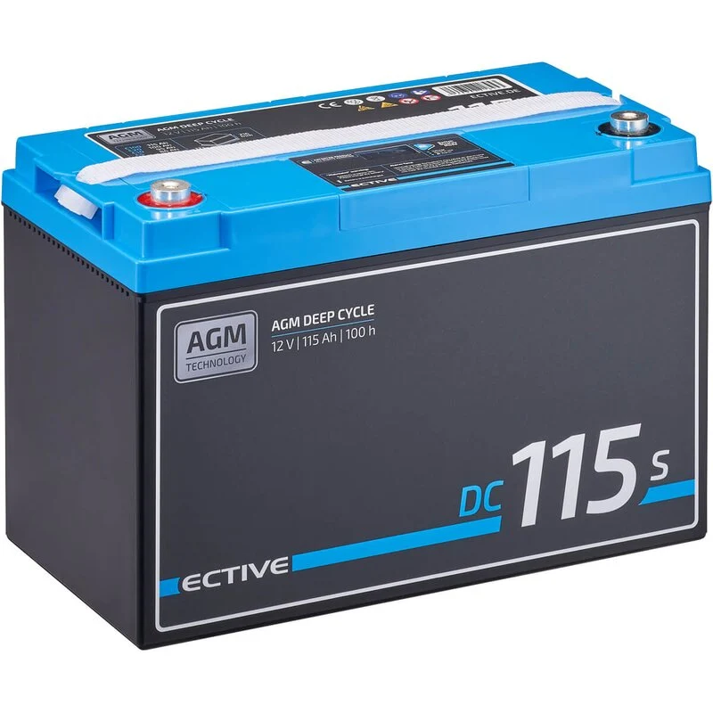 DC 115S AGM Deep Cycle mit LCD-Anzeige115Ah