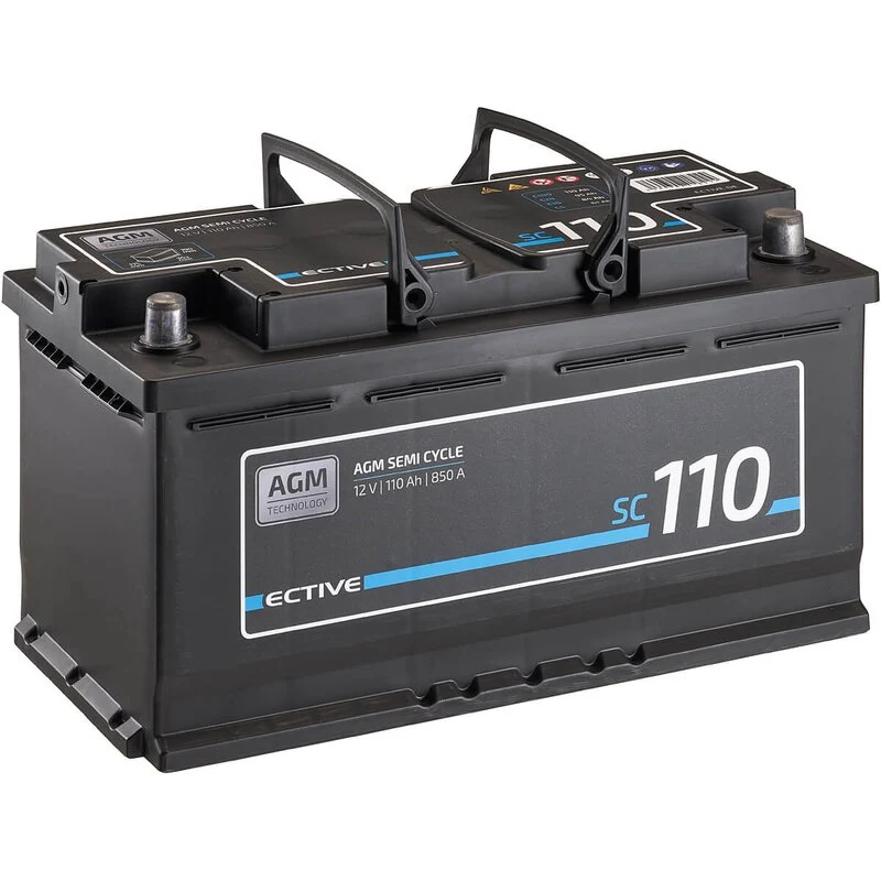 SC 110 AGM Semi Cycle 110Ah Versorgungsbatterie