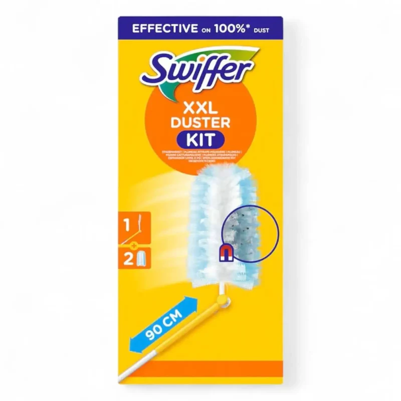 SWIFFER XXL Duster Handgriff + 2 Staubfangtücher