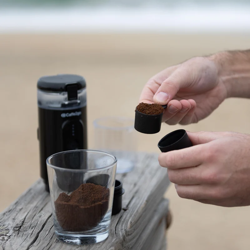 Presso XI Akku-Kaffeemaschine ladbar über USB-C (für Kapseln und Pulver)
