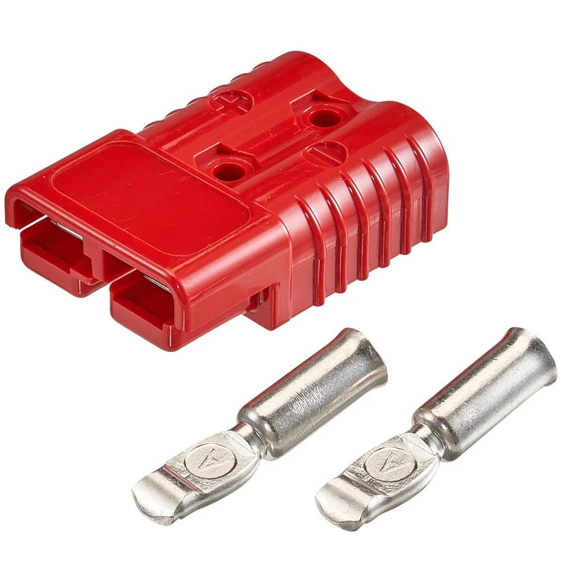 Anderson-Stecker mit Crimpkontakt 175A - rot