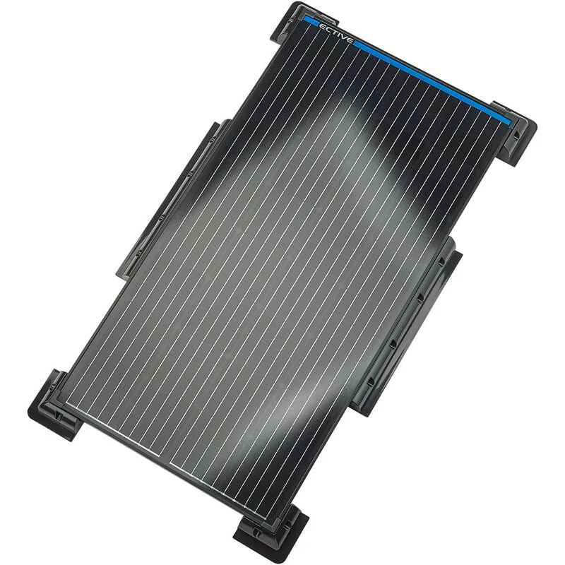 Montage-Komplettset lang für Solarinstallation 7-teilig (schwarz)