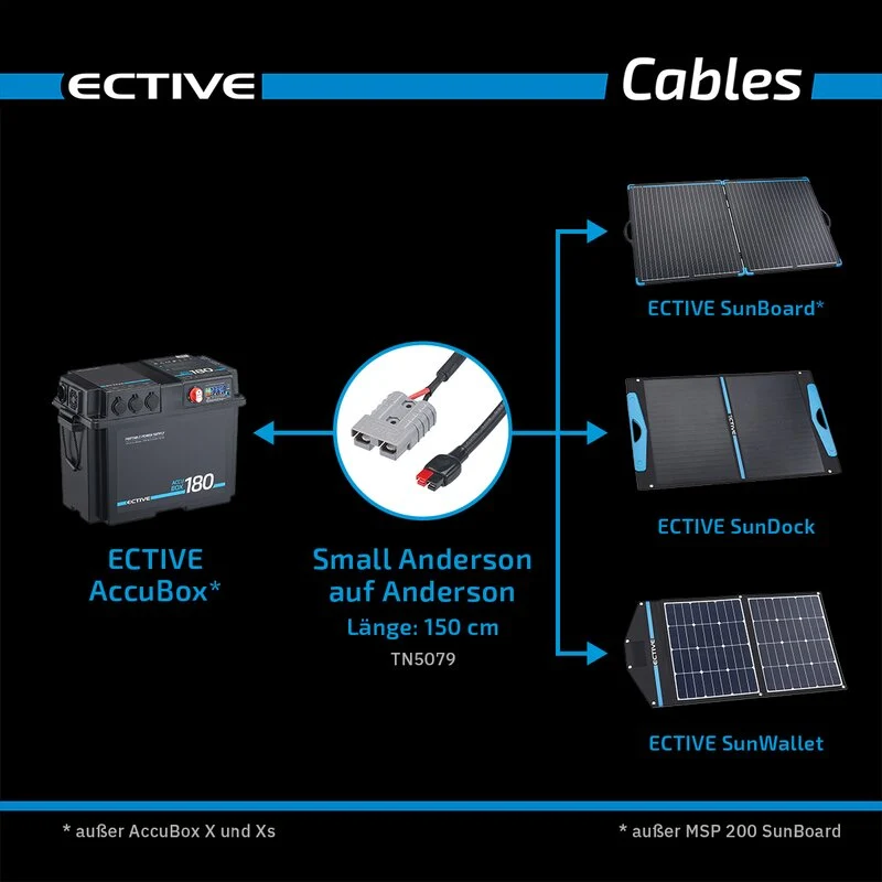 Adapter Anderson small zu Anderson f. AccuBox Powerstation