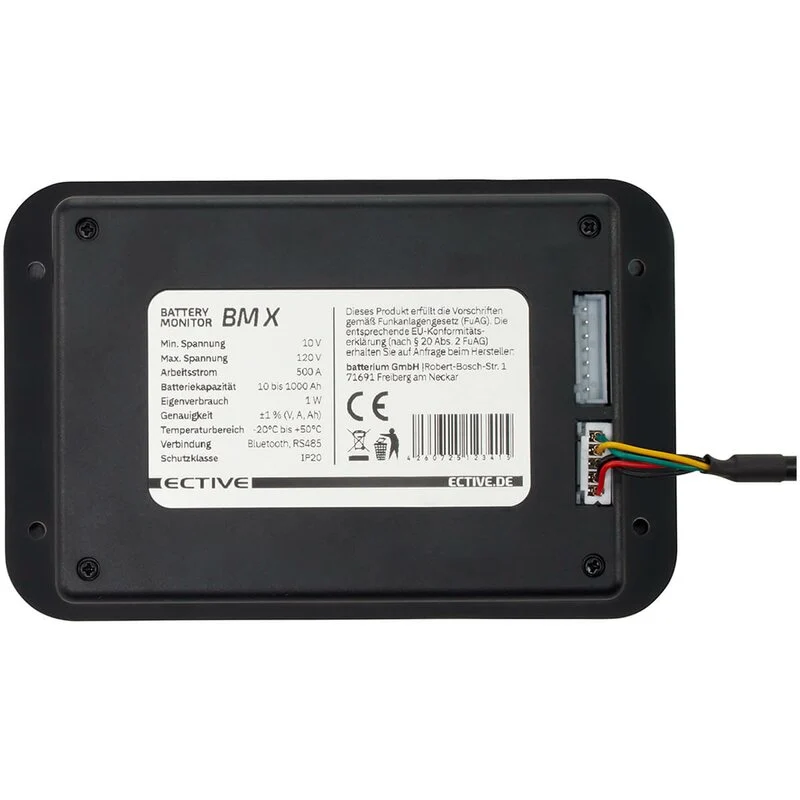 BM X Batteriemonitor mit 500A Shunt und Bluetooth App