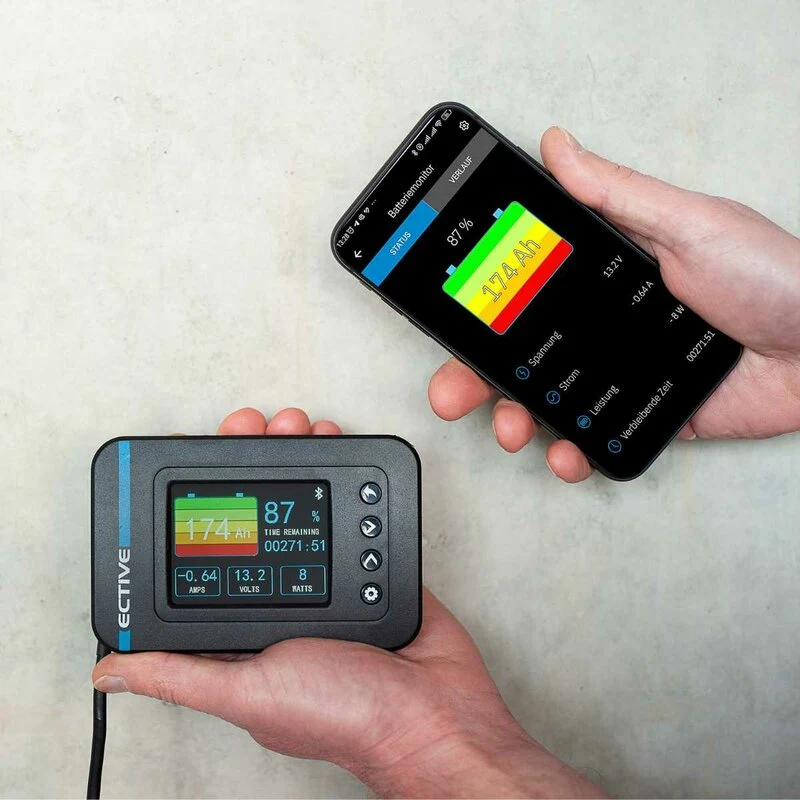 BM X Batteriemonitor mit 500A Shunt und Bluetooth App