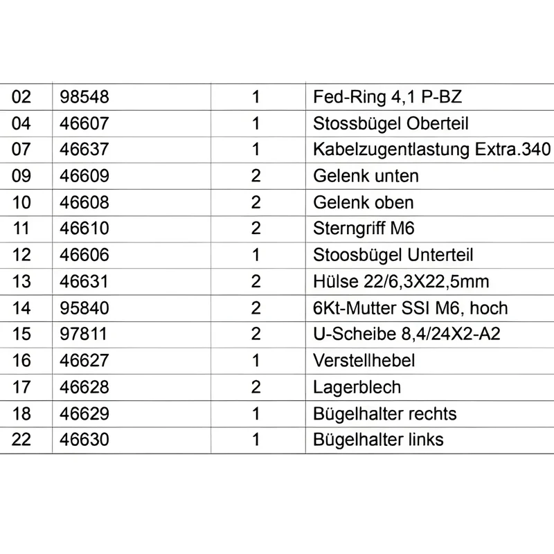 Wetrok Gelenk OBEN Extravac 340