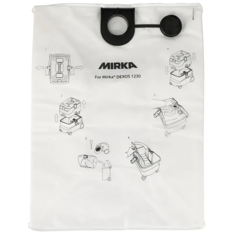 Mirka Vliesstaubbeutel für DEXOS 1230