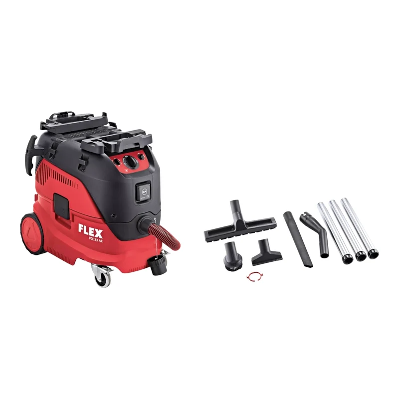FLEX VCE 33 M AC-Set Sicherheitssauger 30 l, Klasse M, 1200 W inkl. Reinigungsset