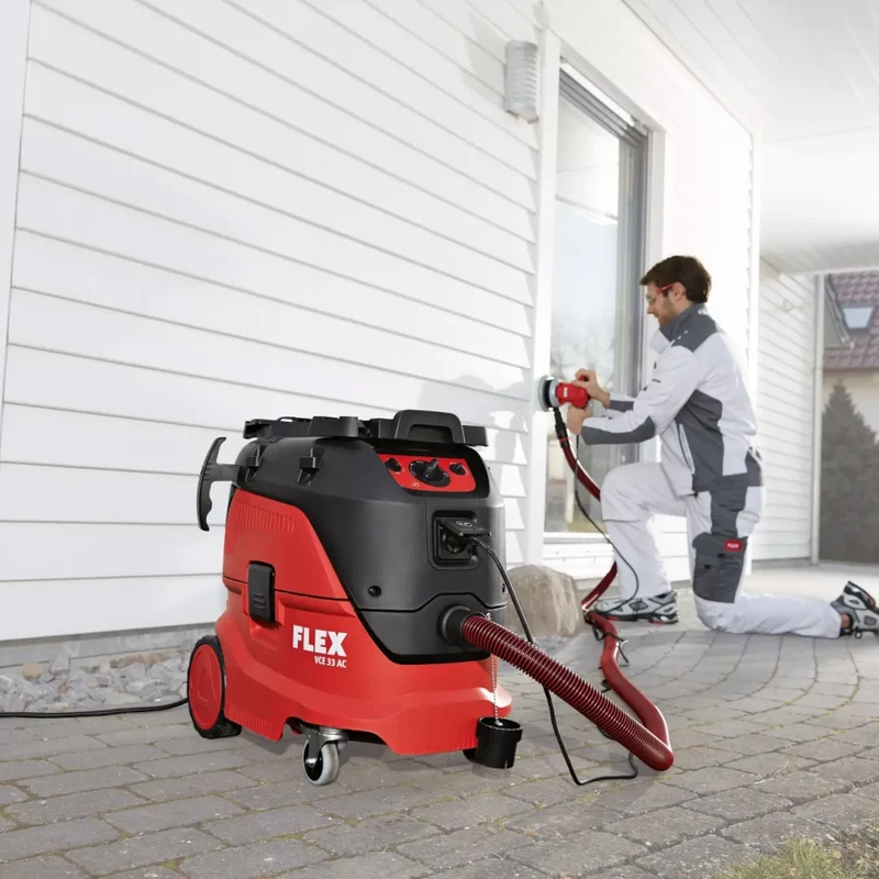 FLEX VCE 33 M AC-Set Sicherheitssauger 30 l, Klasse M, 1200 W inkl. Reinigungsset