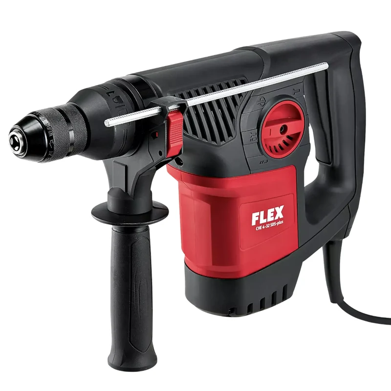 FLEX CHE 4-32 R SDS-plus Kombi-Bohrhammer 900 W, 4,8 J mit Schnellwechselsystem inkl. L-BOXX