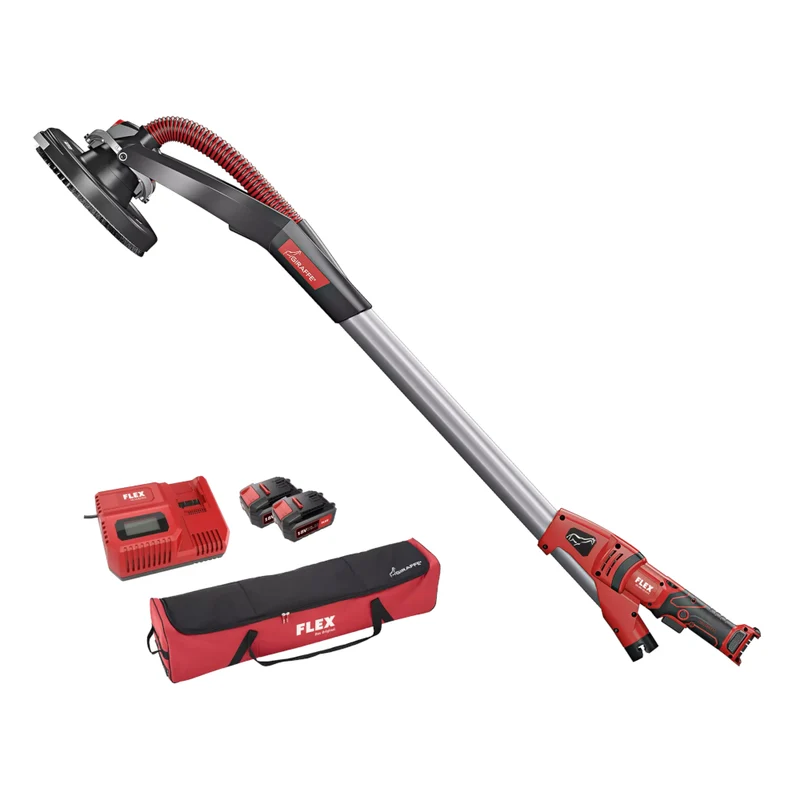 FLEX Akku-Wand- und Deckenschleifer Giraffe GE MH 18.0-EC/5.0+MH-R Set