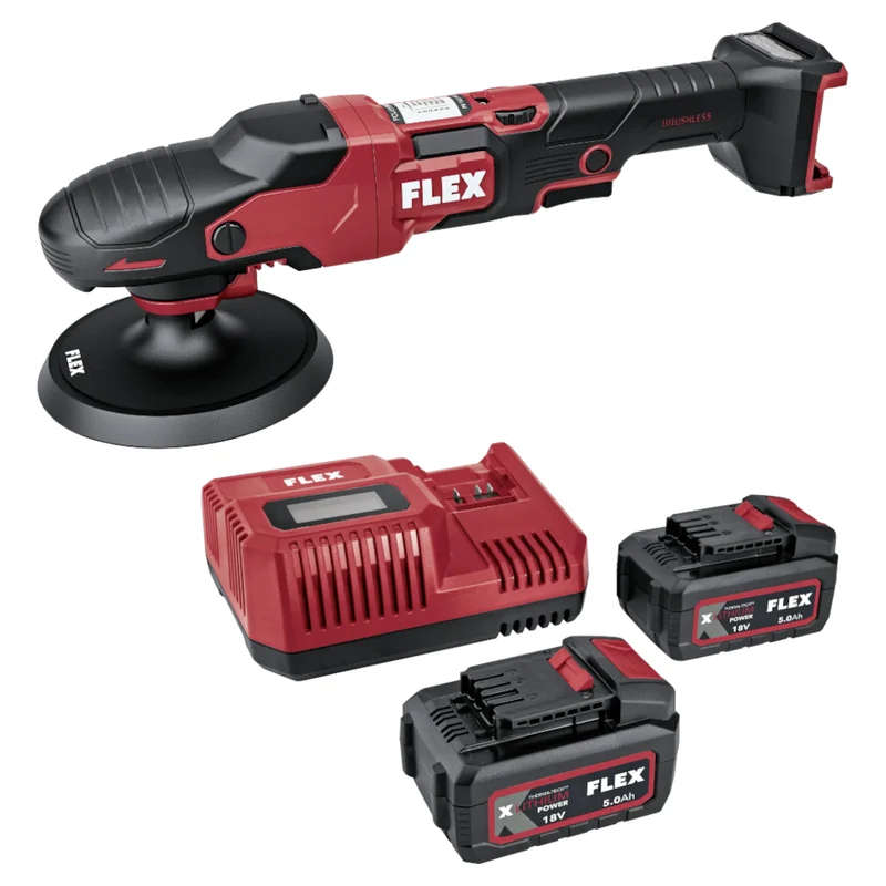 FLEX Akku-Poliermaschine PE 150 18-EC Set - inkl. Akku und Ladegerät