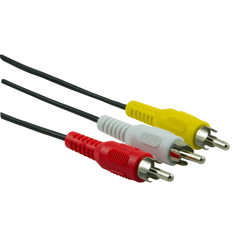 GE Cable de Audio y Video RCA a RCA, 1.8M