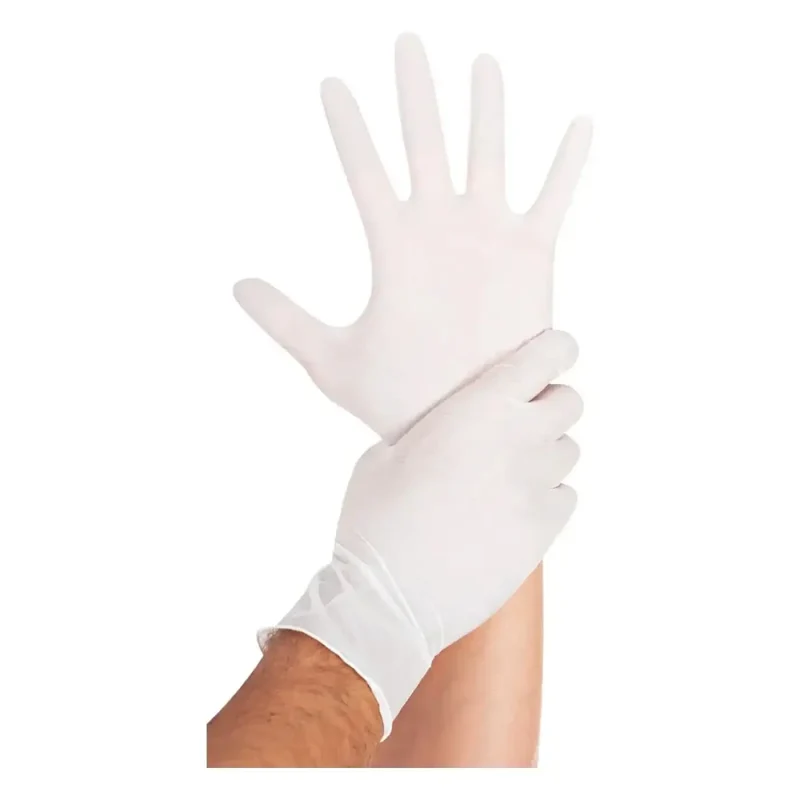 Hygostar Safe Light Nitrilhandschuhe Weiß 100 Stück