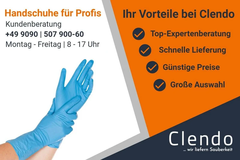 Hygonorm "Allfood Safe" Nitril-Handschuhe Blau 250 Stück
