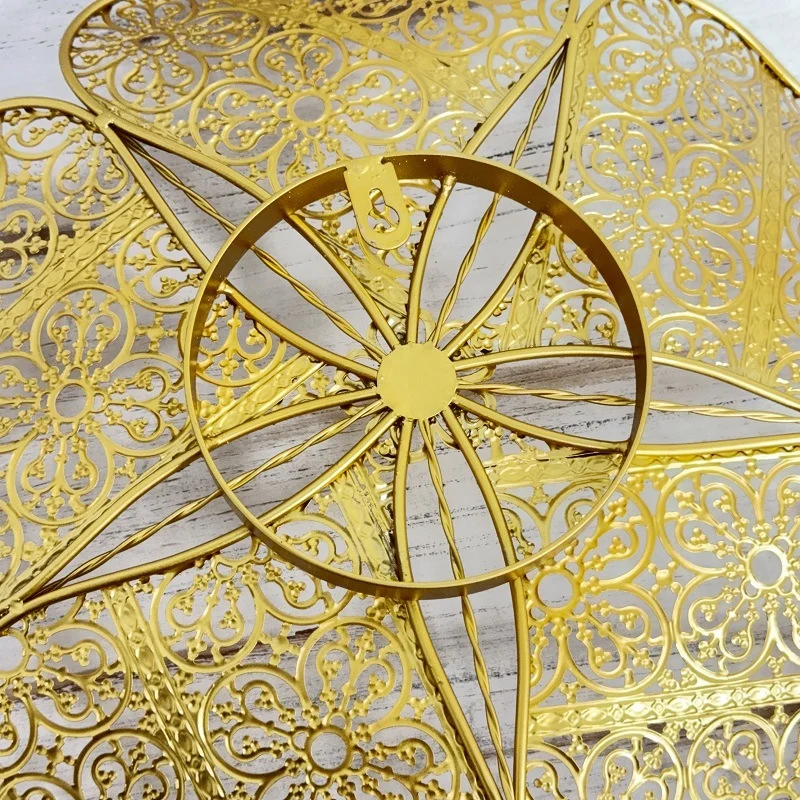 Dekorative florale Wandkunstskulptur Karnz