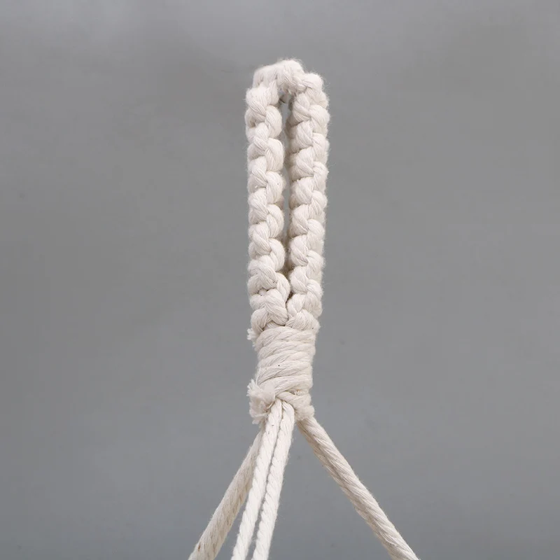 Macrame Wand Pflanzenhalter Karnz