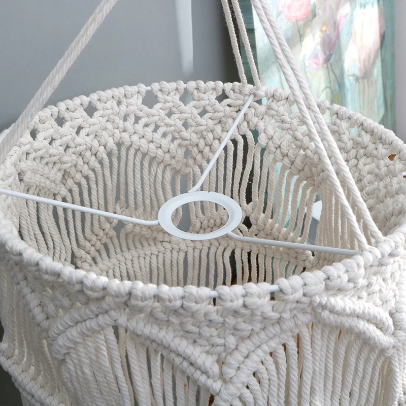 Macrame Wand Pflanzenhalter Karnz