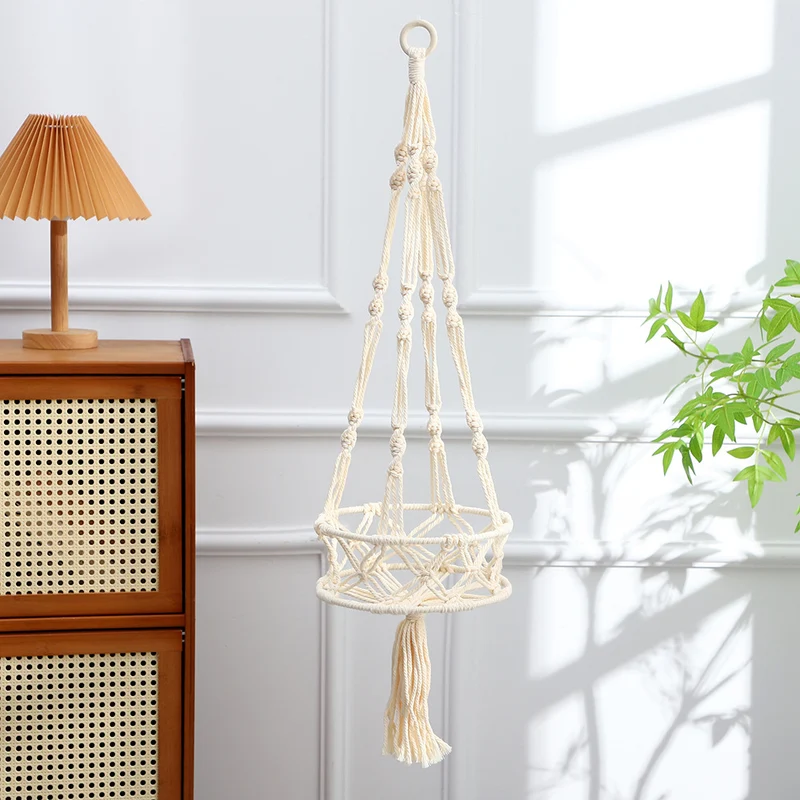 Macrame Pflanzenständer Karnz
