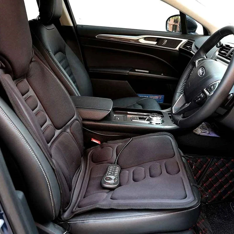 Car Seat Massager Mat for Back Massage with Remote Control and Heating