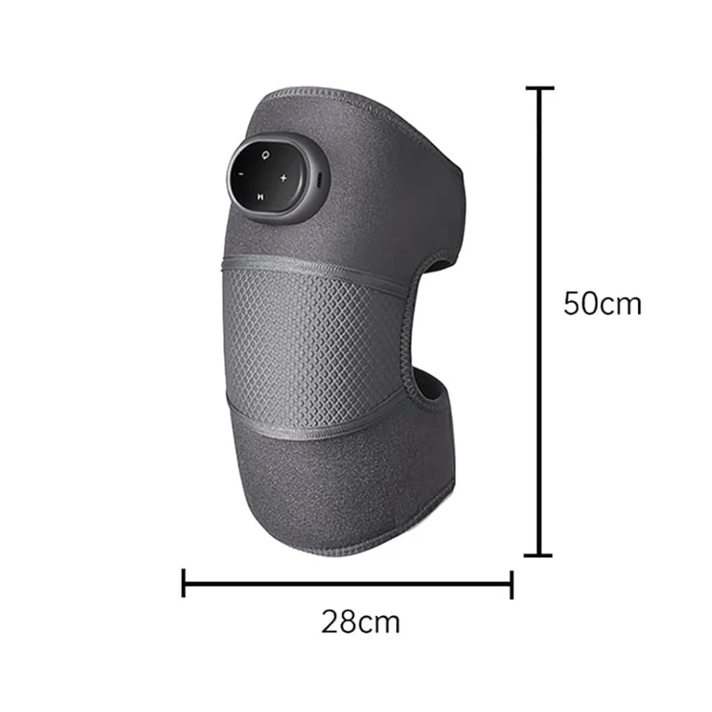 Wireless Knee Massager with Heating and Vibrations, USB-C