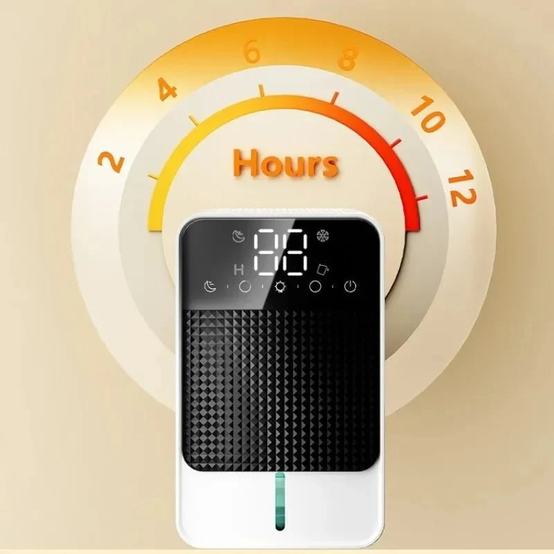 Home Air Dehumidifier with LED Touch Panel and 1500ml Compressor Tank