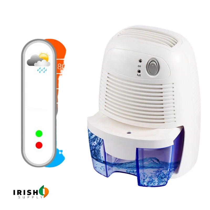 Air Dehumidifier and Moisture Removal for Home with a 500ml Tank, Portable Compressor