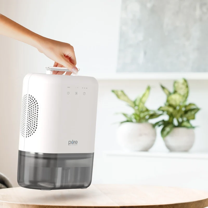 Portable Mini Air Dehumidifier with Water Tank for Home Moisture Removal