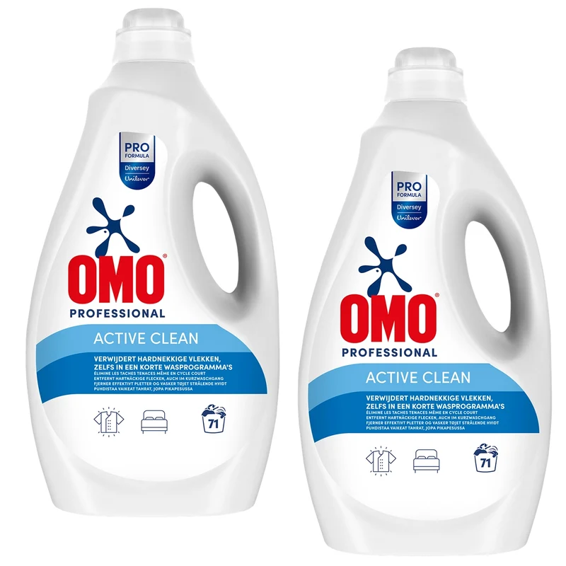 Omo Professional Active Flüssiges Vollwaschmittel mit Aktiv-Formel ab 5L