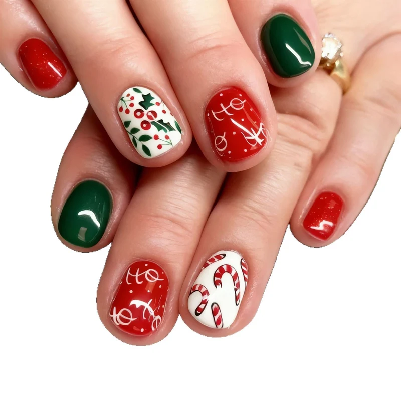 Festliches Holiday-Nagelkunst-Set Karnz 1789914870