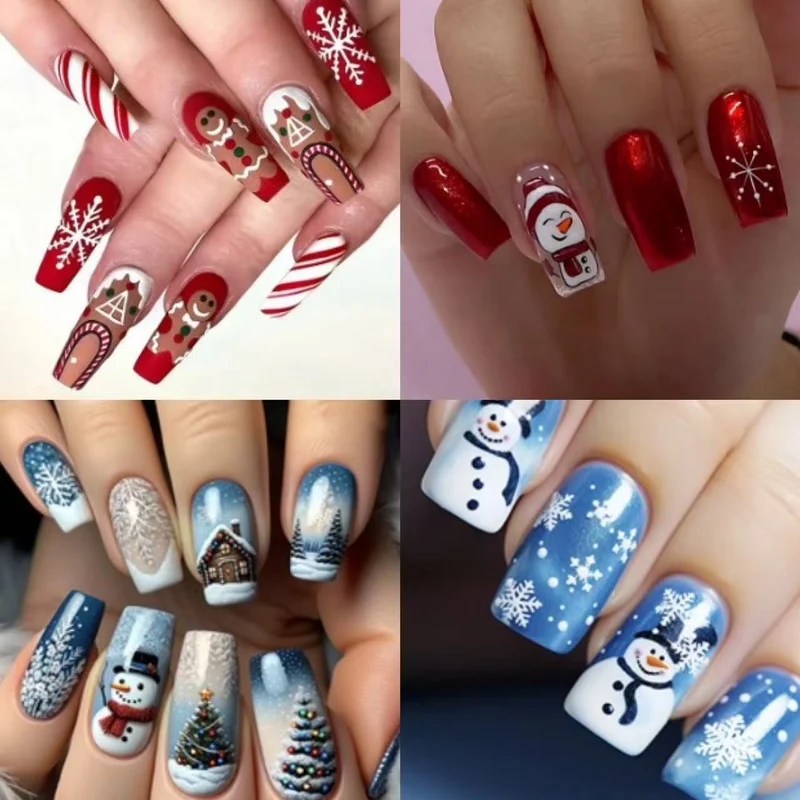Festliches Feiertags-Nagelkunst-Set Karnz