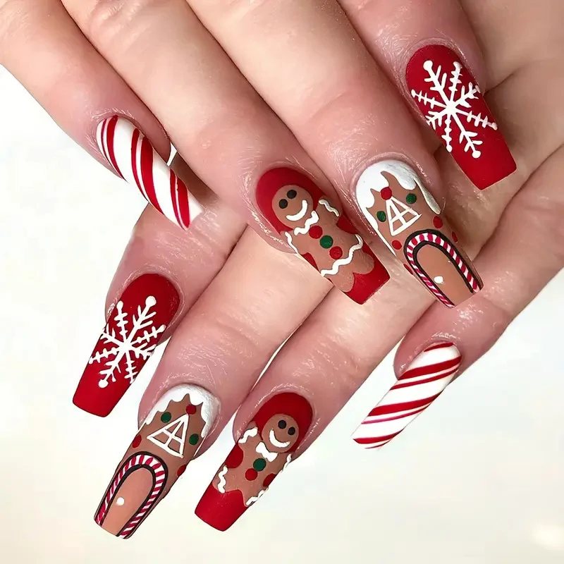 Festliches Feiertags-Nagelkunst-Set Karnz
