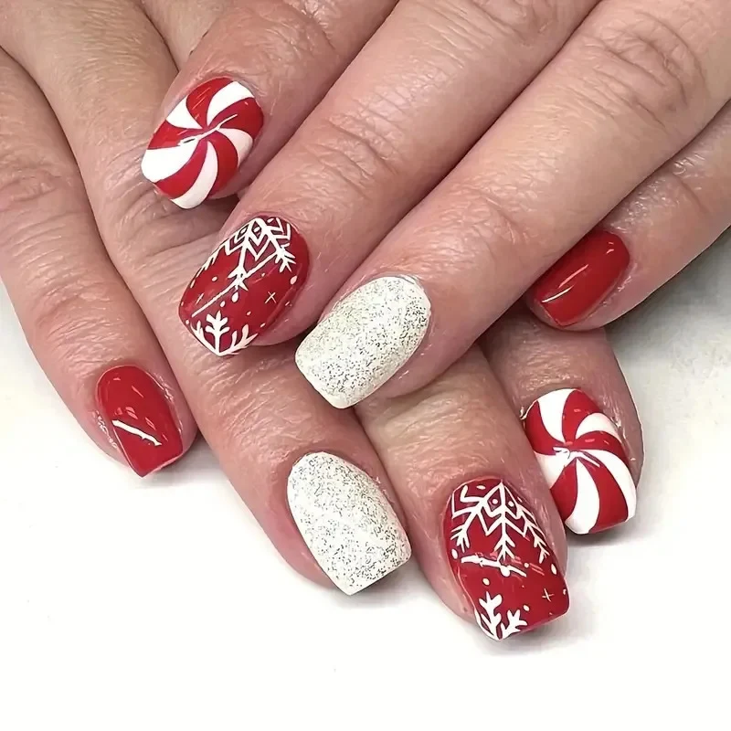 Festliches Feiertags-Nagelkunst-Set Karnz