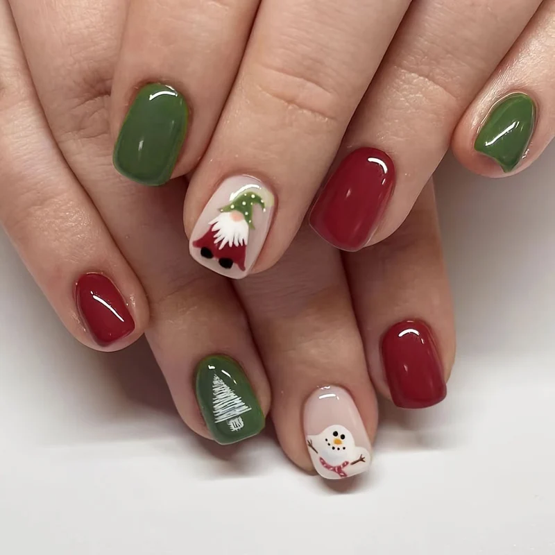 Festliches Feiertags-Nagelkunst-Design-Set Karnz
