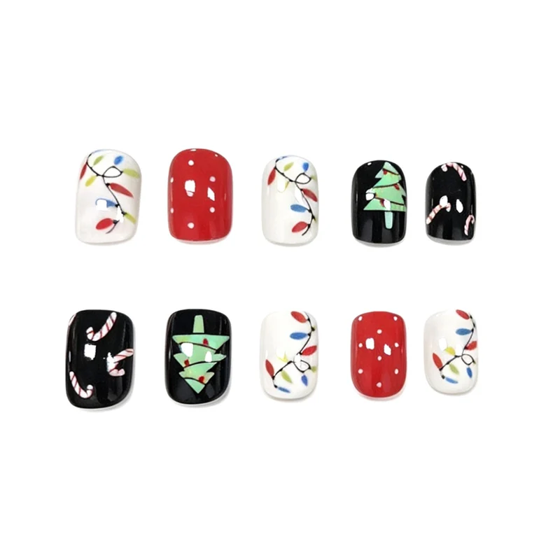 Festliche Weihnachtsnagelkunstverbesserungen Karnz