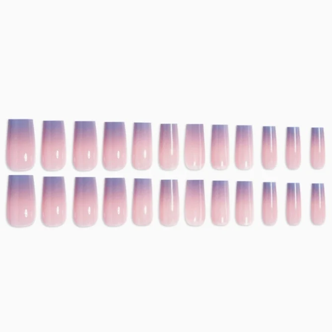 Modische Ombre Acryl-Nagelverlängerungen Karnz