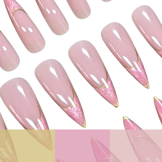 Elegante Stiletto-Nagelkunst-Verstärkungen Karnz 1789915431