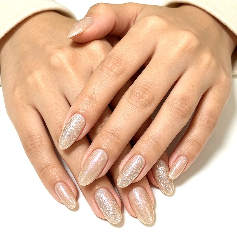 Elegante Press-On Nagelkunst Verbesserungen Karnz