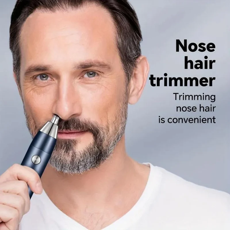 5-in-1 Haarschneider mit Keramikmesser, LCD Barttrimmer, USB-Aufladung, für Haare & Bart, Haartrimmer inkl. Aufsätze für Haustiere, Vatertagsgeschenk