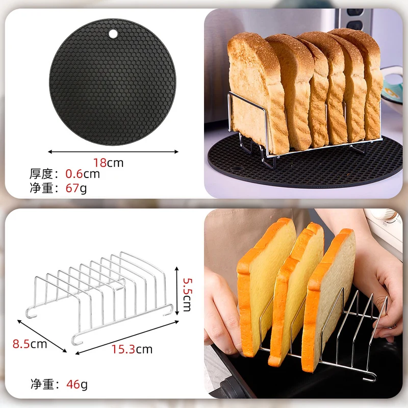 Ninja AF180 Heißluftfritteuse Zubehör Set 12-teilig – Backtopf, Pizzaform, Steak Grillrost, Mehrschichtiger Grillrost, Toastständer, Ölsprüher, Silikonpinsel, Zange & Silikonhandschuhe