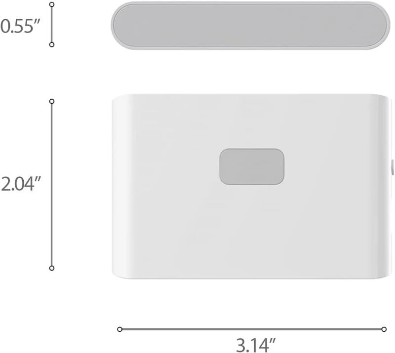 4x LED Nachtlicht mit Bewegungsmelder und Dämmerungssensor, USB-C (3000mAh), kabellose Schrankbeleuchtung, für Kinderzimmer, Treppe, Schlafzimmer,Flur