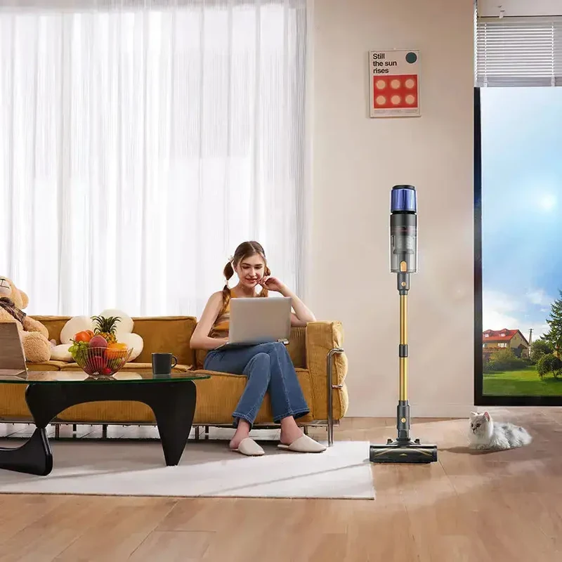 Proscenic P15 Cordless Vacuum Cleaner | 55kPa Suction, 70min Runtime