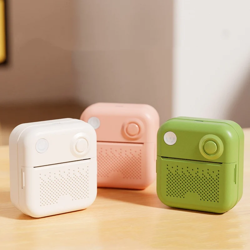 Portable Thermal Label Printer with Bluetooth Wireless Connectivity