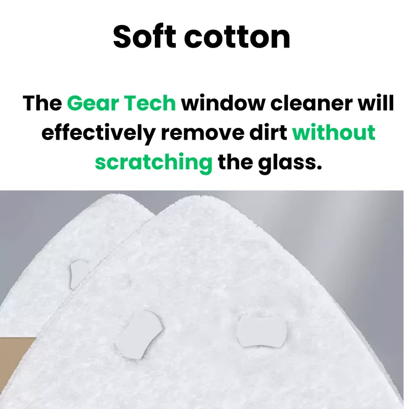 Magnetic Window Cleaner with Double-Sided Cleaning and Secure Safety Line