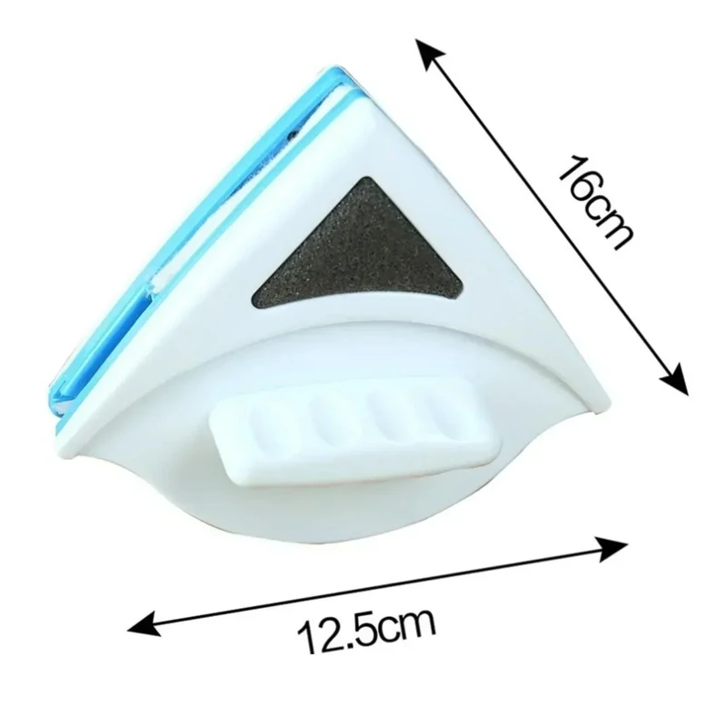 Magnetic Window Cleaner with Double-Sided Cleaning and Secure Safety Line