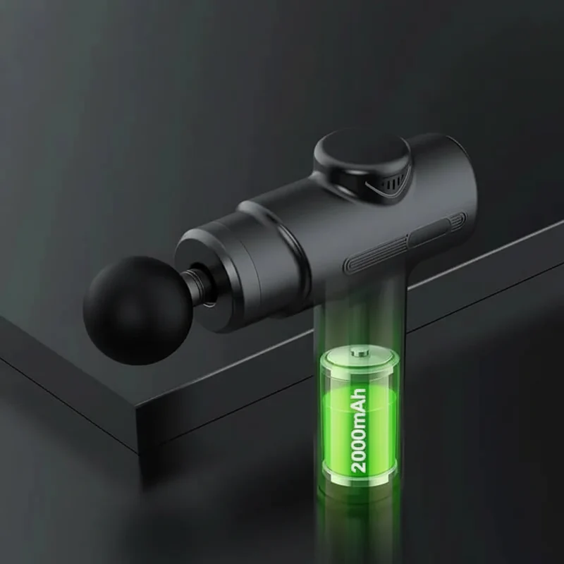 Portable Massage Gun with 8 Attachments for Deep Massage