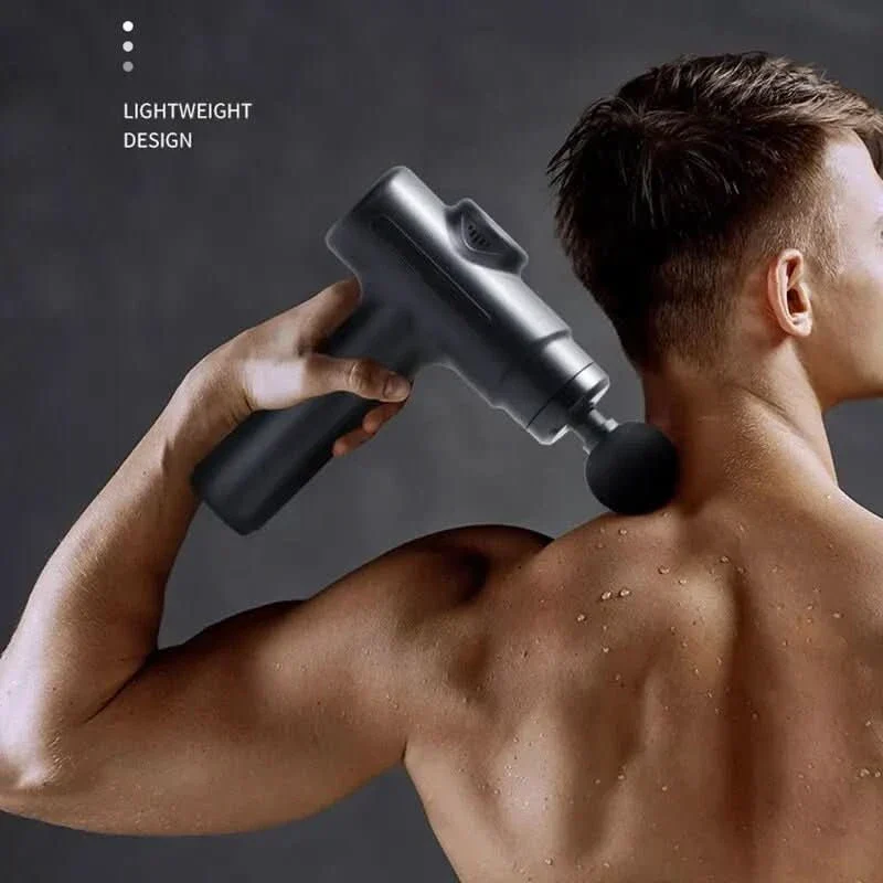 Portable Massage Gun with 8 Attachments for Deep Massage